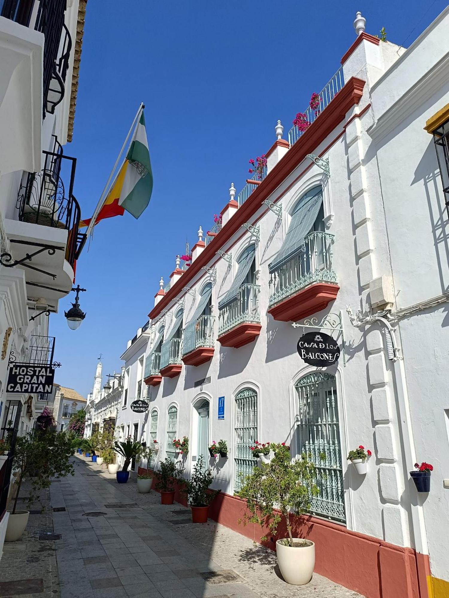 Apartamentos Turisticos Casa De Los Balcones Chipiona Eksteriør bilde